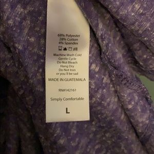 LuLaRoe Dresses - LuLaRoe Purple Carly Large LuLaRoe Dresses - LuLaRoe Purple Carly Large
